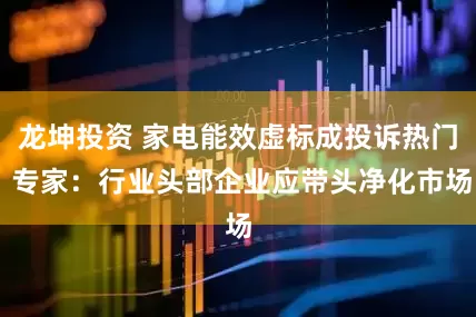 龙坤投资 家电能效虚标成投诉热门 专家：行业头部企业应带头净化市场