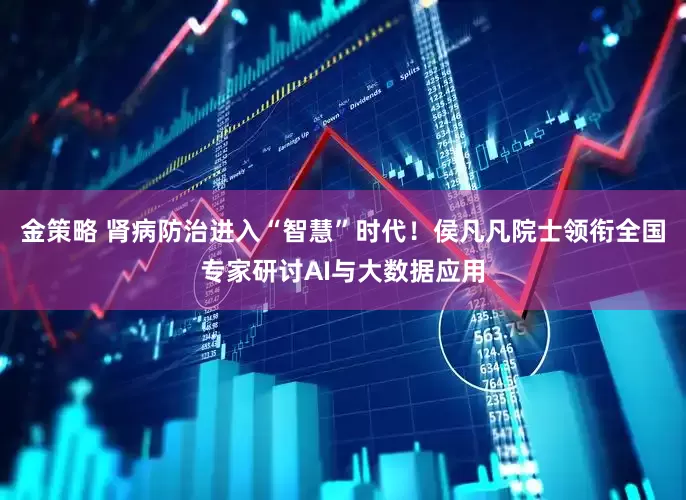 金策略 肾病防治进入“智慧”时代！侯凡凡院士领衔全国专家研讨AI与大数据应用