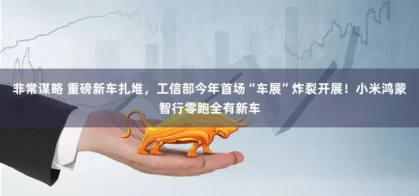 非常谋略 重磅新车扎堆，工信部今年首场“车展”炸裂开展！小米鸿蒙智行零跑全有新车